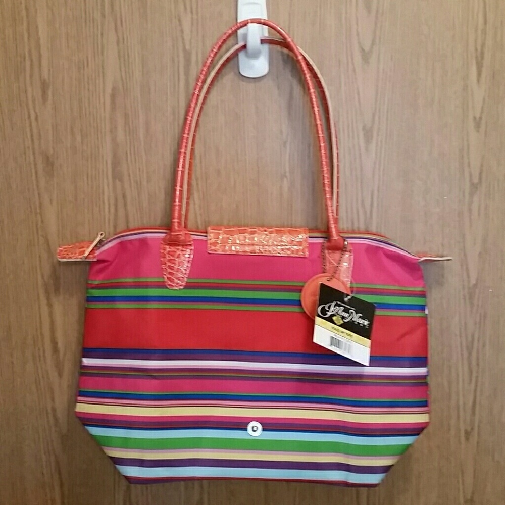 Jo-Ann Marie Designs Fold up tote NWT